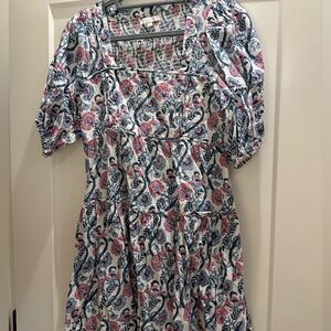 Anna Cate Floral Print Dress